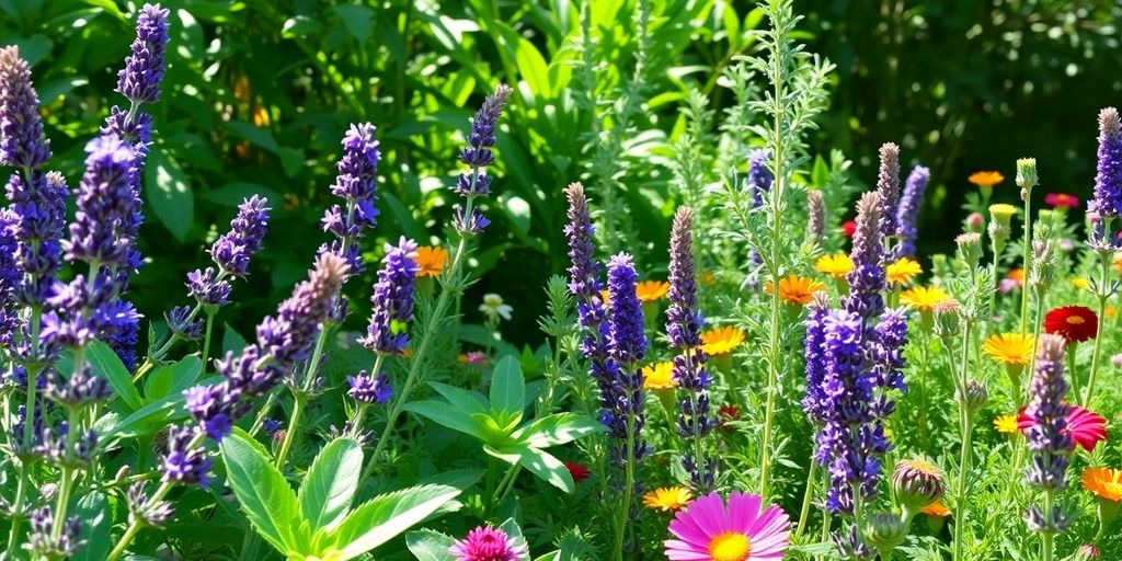 Plantes pour éloigner les limaces dans un jardin.