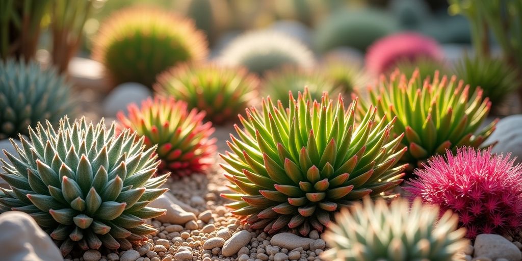 Plantes de rocaille adaptées aux climats secs.